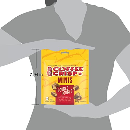 Coffee Crisp Minis Double Double Sweet & Creamy 180g
