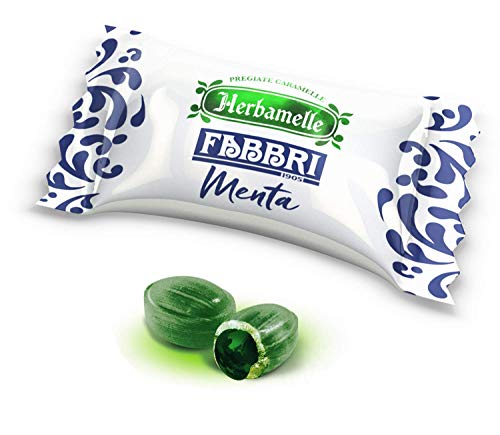 Amarena Fabbri 21 Oz Cherry & Mint Combo - 21 Oz Wild Cherries In Syrup & Fresh Mint Candy #TOP4