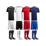 Inhalt: 15 Entrada Trikots, 15 Parma Shorts und 15 Paar Milano Sockenstutzen