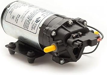 AIPW Industries, Inc. - مضخة توصيل/طلب المياه Aquatec 5853-7E12-B424 - سلسلة 5800 - 0.85 جالون في الدقيقة، ضغط 60 رطل/بوصة مربعة، 24 فولت تيار متردد، وتركيبات مراقبة الجودة 3/8