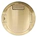 Thomas & Betts RPT8-5G-BRS Recessed Poke-Through Floor Box, 5-Gang, 8-Inch, Brass