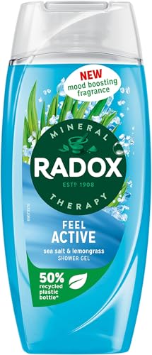 Image of Radox Mineral Therapy Feel Active shower gel, 225ml (Pack of 6)