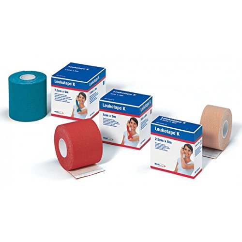 Leukotape K Bendaggio Neuromuscolare 7,5X500Cm Rosso