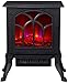 Kominek elektryczny , Wolnostojący piec grzewczy , z realistycznym płomieniem 3D , Mały grzejnik na podczerwień do L (kominek)