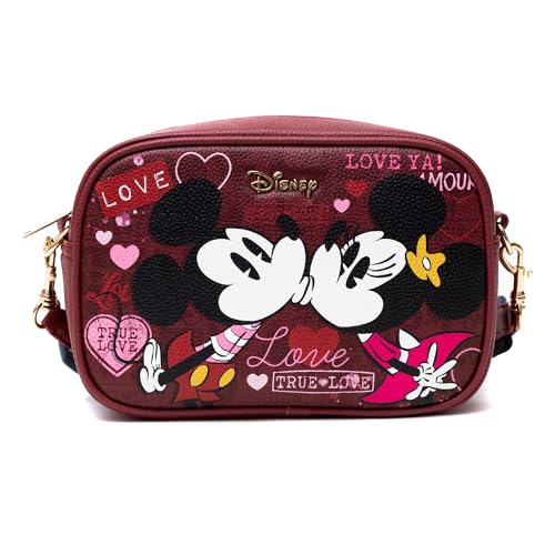 Wondapop Designer Series Mickey and Minnie Crossbody/Shoulder Bag