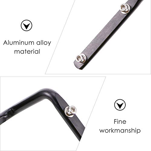 BESPORTBLE Adaptador de gaiola de garrafa de liga de alumínio conversor de rack para bicicleta de mo