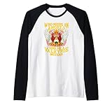 Wikinger Valkyrie Engel mit Flügeln und Schwert Odin Valhalla Raglan