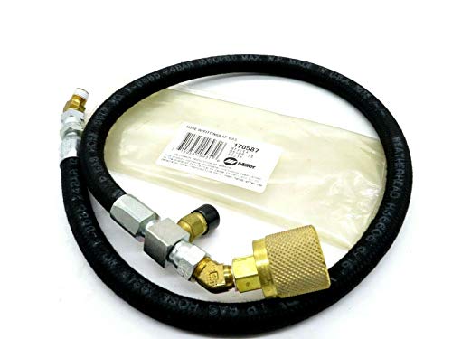 Miller 170587 Hose, w/Fittings Lp Gas