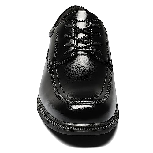 Nunn Bush Men's Bourbon Street Lace Up Oxford With Kore Slip Resistant Technology, Black, 12 #TOP2