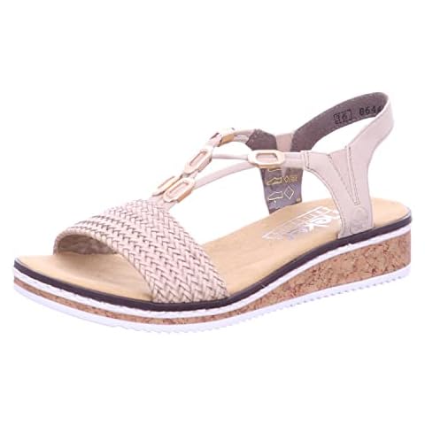 Sandales Rieker V3662 Beige Cover