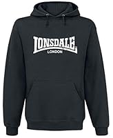 Algopix Similar Product 18 - Lonsdale Men Hoodie Wolterton SizeM