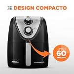 Fritadeira Sem Óleo Air Fryer 5L, Mondial, Preto/Inox, 1900W, 110V - AFN-50-BI 16 41thDHeLiBL