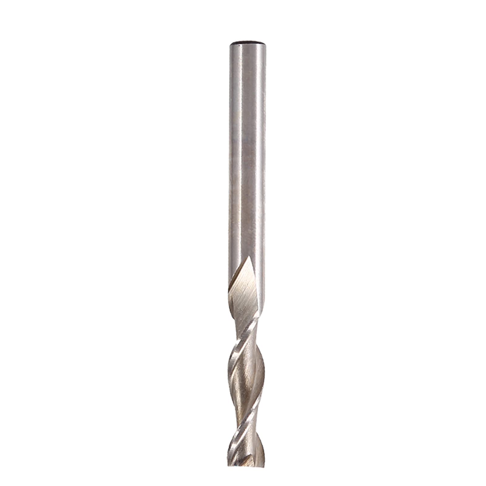 SEAFRONT Fraise en Bout, Embout CNC HSSAL à 2 Cannelures, Diamètre 6 Mm, Longueur Totale 68 Mm, Flûte étendue pour Fentes de Crochet et Coupe Profonde, pour l'usinage CNC et le Travail des Métaux