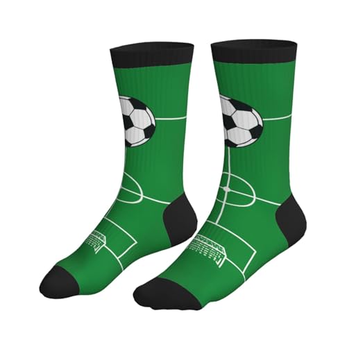 Slouchy Crew Socks for Men Women, Funny Novelty Athletic Long Tube Socks for Soccer Yoga Softball Baseball Hiking3