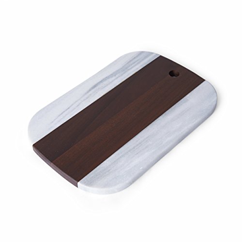 Up To 60% OFF Pfaltzgraff Marble and Acacia Wood Cheese Serving Board, 12", Assorted