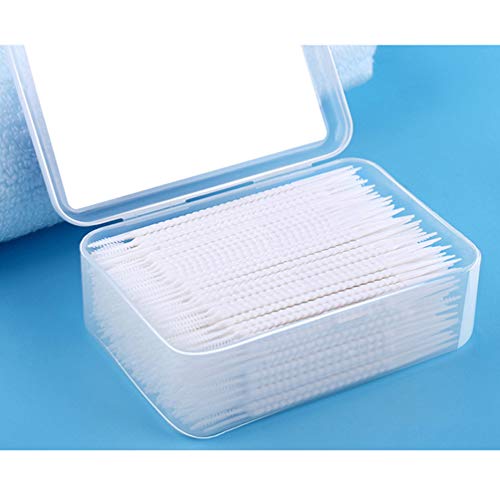 300 escovas interdentais de cabeça dupla, palitos de dentes de plástico para uso doméstico e viagens