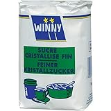 sous marque winny  Winny - Azucarero de cristal fino (1 kg, 10 unidades)