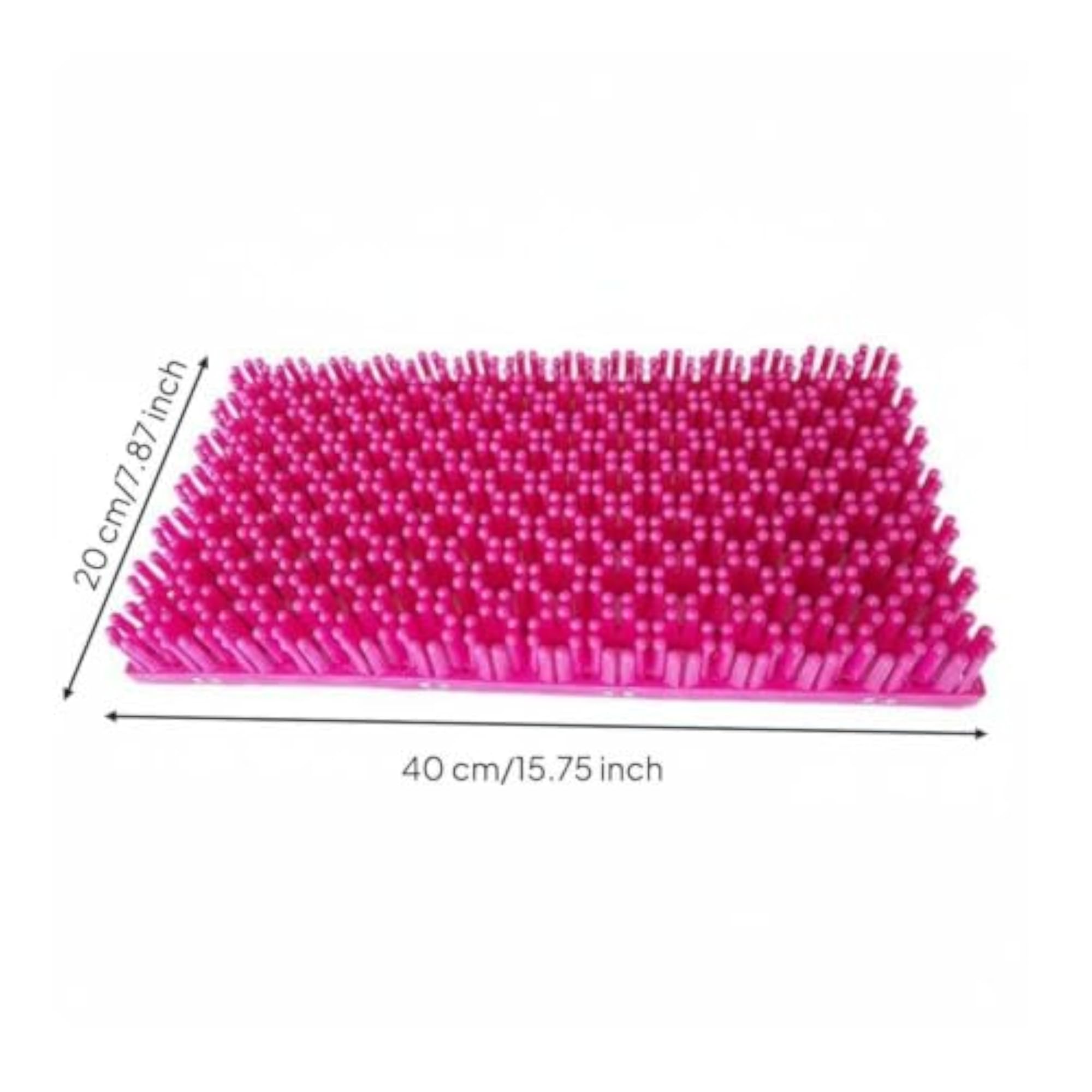 Wear-Resistant ABS Bristle Dry Ski Mat, Long-Lasting