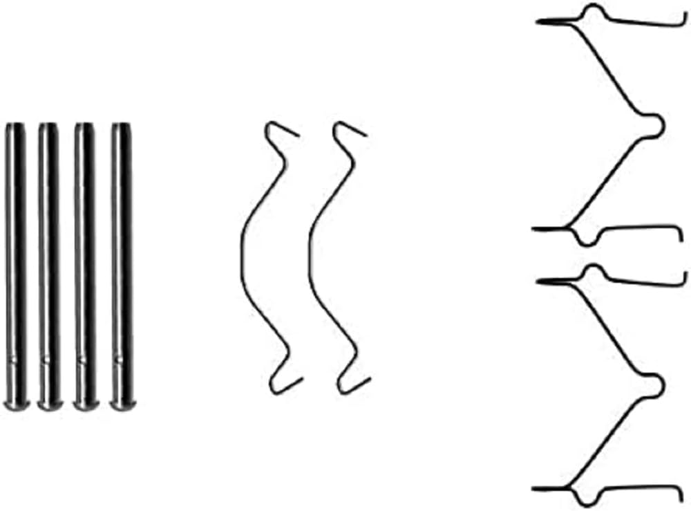 HELLA PAGID Bremsbelagsatz 8DZ 355 202-361 - Für Lexus, Toyota, Mitsubishi, VW
