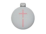Ultimate Ears Miniroll Altoparlante Bluetooth impermeabile ultraportatile, bassi potenti, resistente alla polvere IP67, raggio d’azione di 40 m - Revive Grey