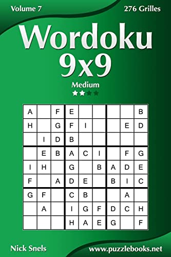 Wordoku 9x9 - Medium - Volume 7 - 276 Grilles (French Edition)