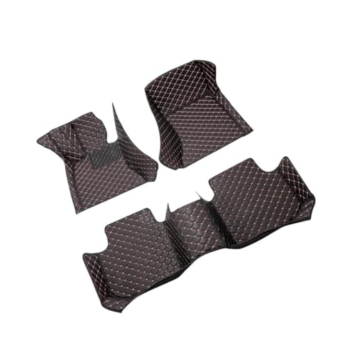 Tapis de sol intérieur automobile en cuir toutes saisons sur mesure CR-V noir