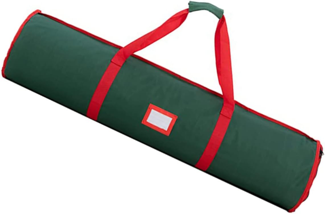 Alipis 1pc Christmas Wrapping Paper Storage Bag Heavy-Duty Organizer Side Handles for Easy Hanging and Access for Holiday Wrapping and Paper Storage