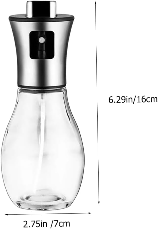 2pcs Oil Mister Spray Bottle Stainless Steel Oil Sprayer Dispenser Sprayer for Cooking Spray Bottles Mister for Cooking