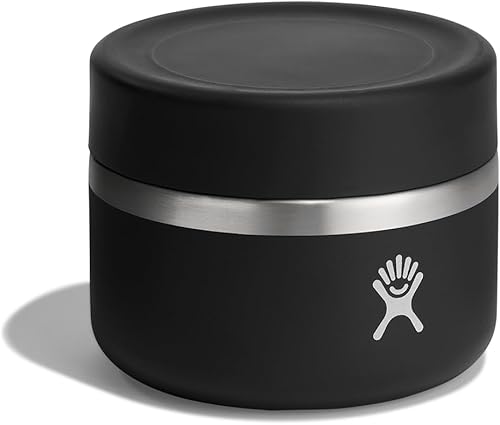 Miniatura 30 de Hydro Flask Tarro de comida – Acero inoxidable aislado, contenedor de viaje para comida caliente, almuerzo y sopa 20 onzas, negro