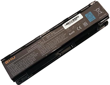 GHU New Battery 58 WH Replacement for PA5024U-1BRS PA5025U-1BRS PA5026U-1BRS PABAS259 PABAS260 Compatible with Satellite C875 C855 C855D L855 L875 M840 P875 P845 P855 P875 S855 PABAS261 PA5027U-1BRS