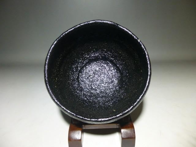 ruirui　玄々斎作　黒釉　稲笠香合　十四代淡々斎極め箱　M　R6990 ruirui 玄々斎作 黒釉 稲笠香合 十四代淡々斎極め箱 M R6990