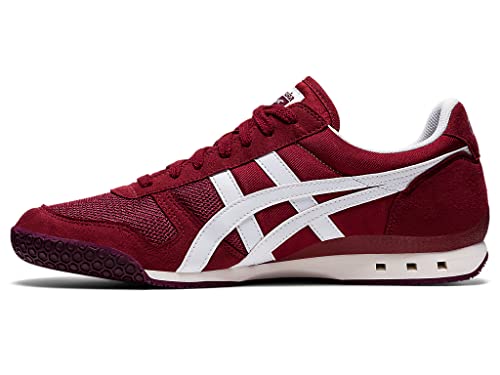 Onitsuka Tiger Unisex Ultimate 81 Shoe, Beet Juice/White, 4 #TOP2