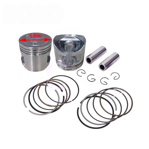 Segments de piston haute étanchéité pour kit cylindre moto CA250