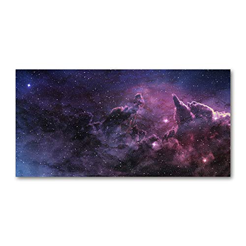 Fond de hotte verre violet 100x50 anti projections de graisse