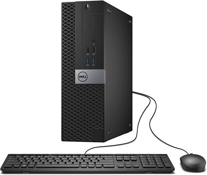 Refreshed DeII OptiPlex 7040 SFF Smal Form Facotor Core i5-6500 16GB Ram 256GB SSD (WiFi 5G and Kayboard, Mouse) Windos 11 Pro (Certified Refyrbished)