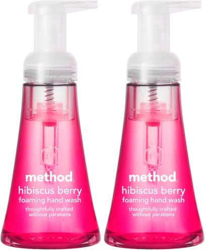 Image of Method Foaming Hand Wash, Hibiscus Berry, 300ml (Pack of 2)