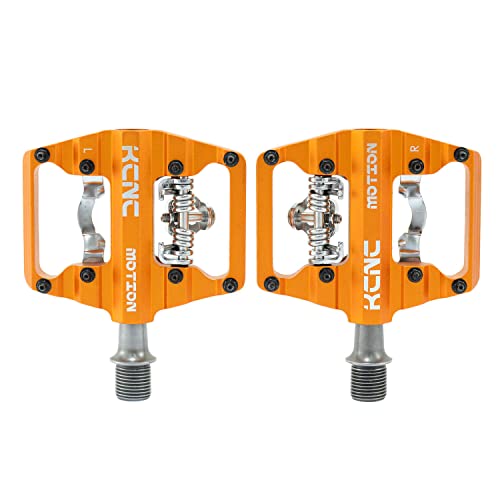 KCNC KPED13 Lightweight MTB Clipless Platform Pedals, Gold, SK2552, KPED13-001-G