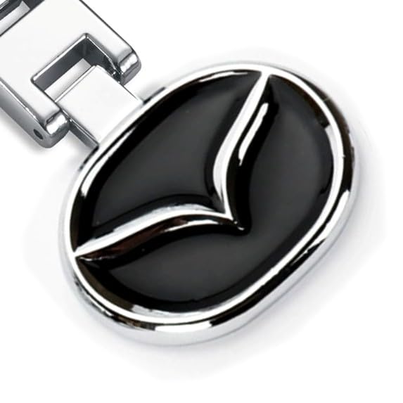 Image of Creative Car Logo Keychain for Car 3D Chrome Metal Alloy Key Chain Gifts for Women and Men Keyring Universal Size
