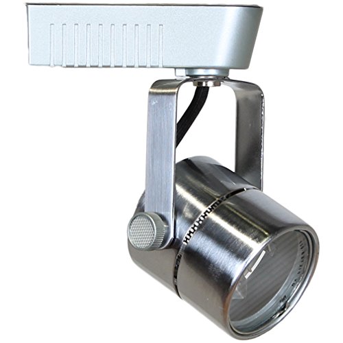 Direct-Lighting 50010 Brushed Steel Mr16 Cylinder Low Voltage Track Lighting Head #TOP2