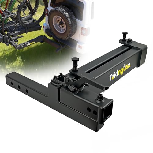 Swing Away Hitch Adapter - 90 for 2 Receiver 400 lbs for Bike & Cargo