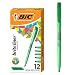 BIC Brite Liner Highlighter, Chisel Tip, Green, 12-Count