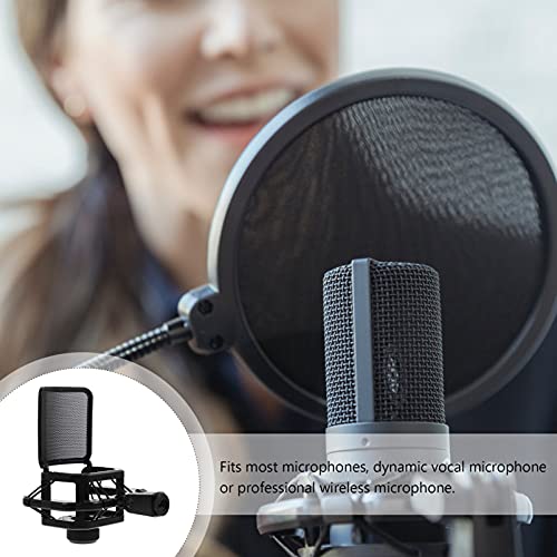 ARTIBETTER 2 Pcs Microfone Montagens de Plástico À Prova de Choque Anti- Vibração Suportes de Microf