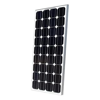 Kit Fotovoltaico con accumulo Inverter 2000W onda modificata Pannello Solare 100W x2 Batteria 120 Amp