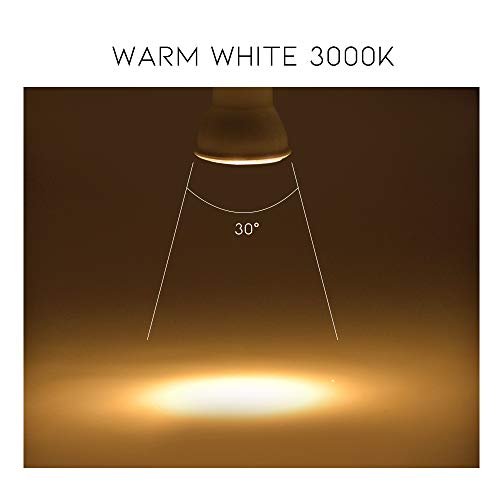 Luxvista Gu10 Mr11 Led Bulbs - 3W 120V Gu10 Led Spotlight Bulbs 25-35W Halogen Bulb Equivalent Non-Dimmable Recessed Light For Home Living Room Porch Warm White 2700K (4-Pack) #TOP5