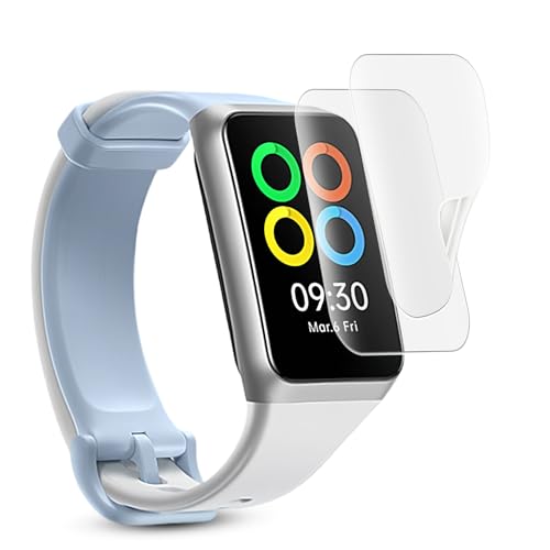 �y�A���`�O���A �t�B���� 2���Z�b�g�z�Ή� OPPO Band 2 �ی�t�B���� �� TPU�f�� for OPPO Band 2�ی�t�B���� �\��t���ȒP/�S�ʕی�/�C�A�Ȃ�/�w��h�~/�X�N���b�`�h�~/�����ɂ��� for oppo band 2 �Ή��t�B