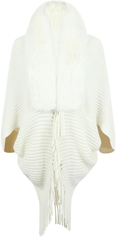 Miniatura 3 de Cárdigan de punto mullido para mujer, a la moda, con borlas, parte delantera abierta, suéter casual de punto, suelto, sólido, cómodo chal