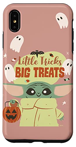 Coque de qualité supérieure iPhone XS Max Star Wars Grogu finition premium