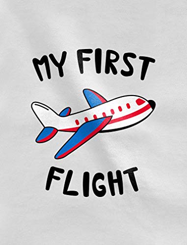 Tstars My First Flight Funny Vacation Holiday Baby Boy/Girl Baby Long Sleeve Bodysuit2