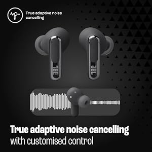 JBL Live Beam 3 - True Wireless Noise-Cancelling Stick-Closed Earbuds, 48Hrs Total Playback, Wireless Charging, 6 Mics for Perfect Calls, Multi-Point Connection, IP55 Waterproof and dustproof (Black) — photo 6 of 6