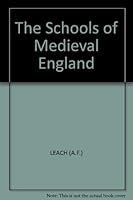 The Schools of Medieval England B0008590CG Book Cover